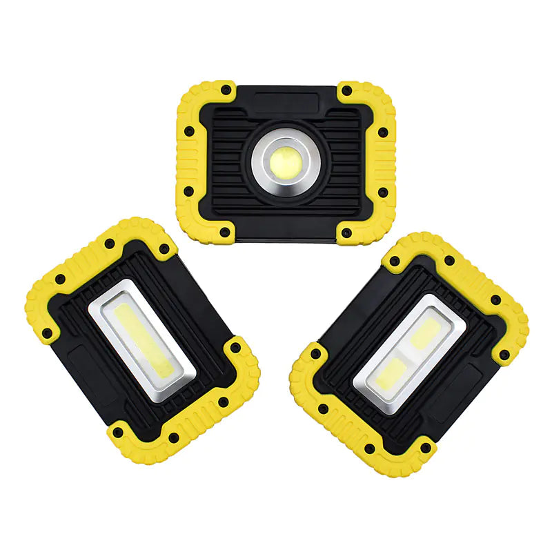 Portable COB Work Light with Magnetic Stand for Repairs